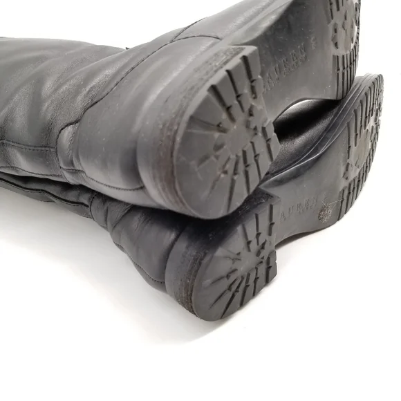 Lauren Ralph Lauren Stara Leather Riding Boots - Picture 7 of 7